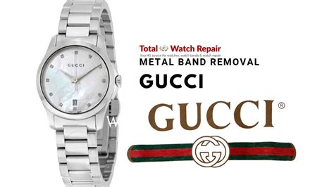 Gucci watch band link remover